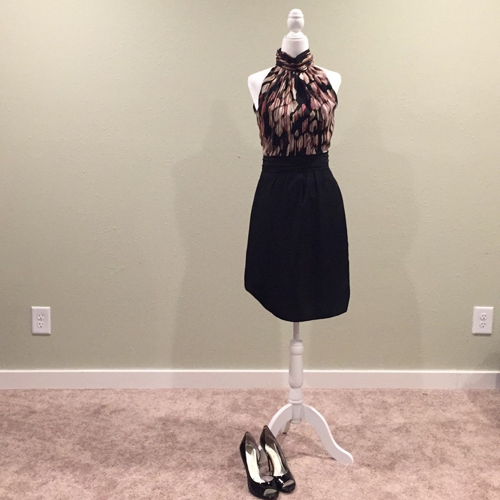 The Limited - high neck halter dress